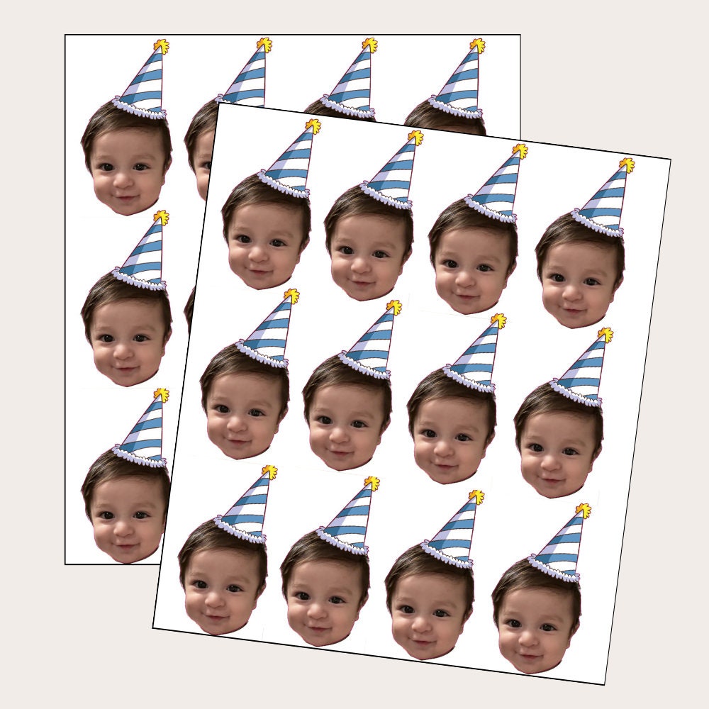 Custom face stickers