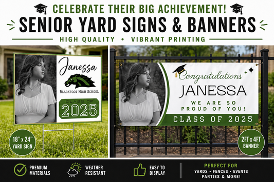 Graduation Bundle Yard sign+Banner