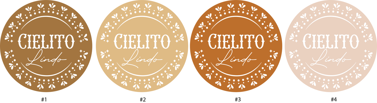 Cielito Lindo Favor stickers