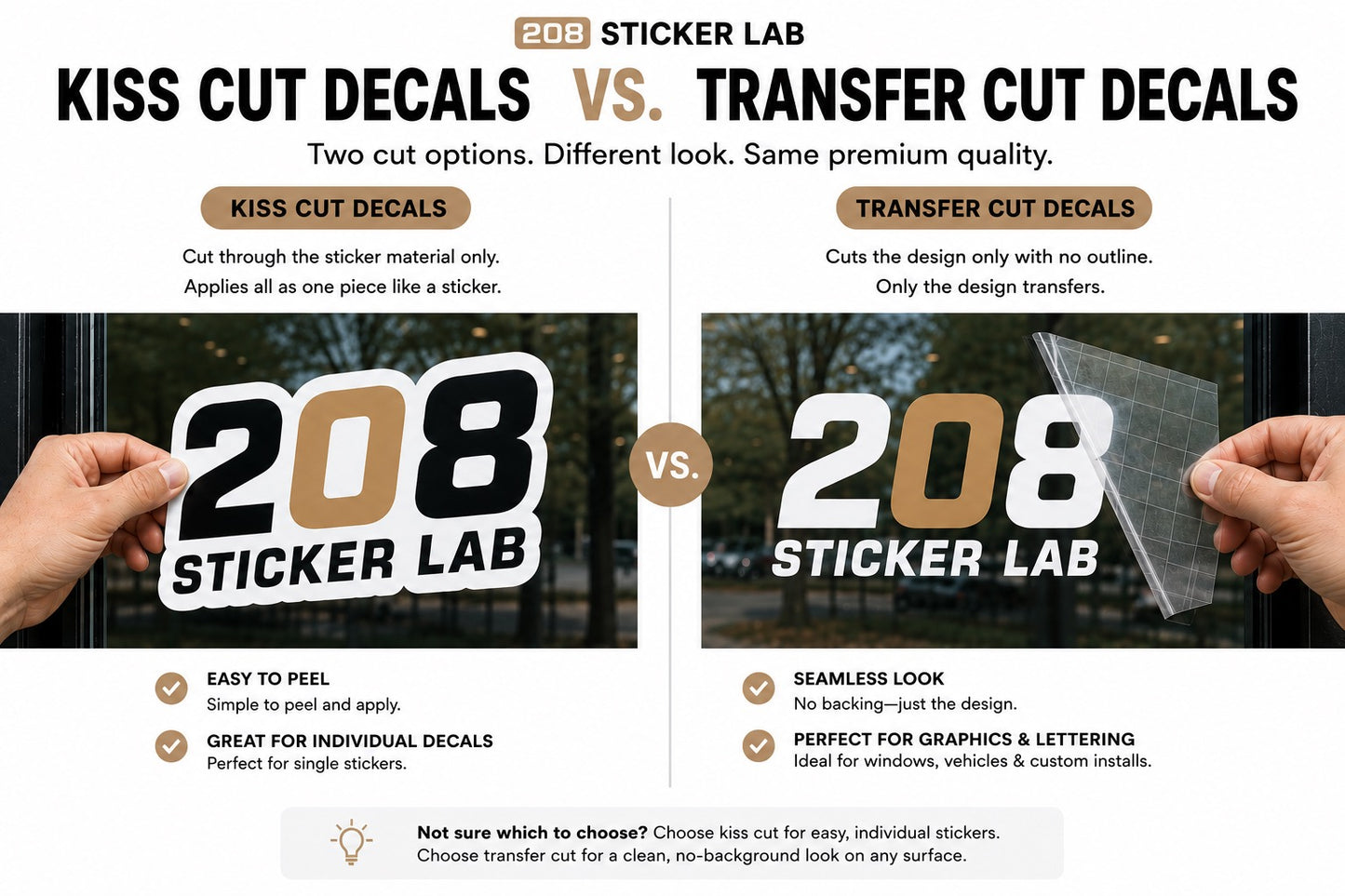 Window graphic decals