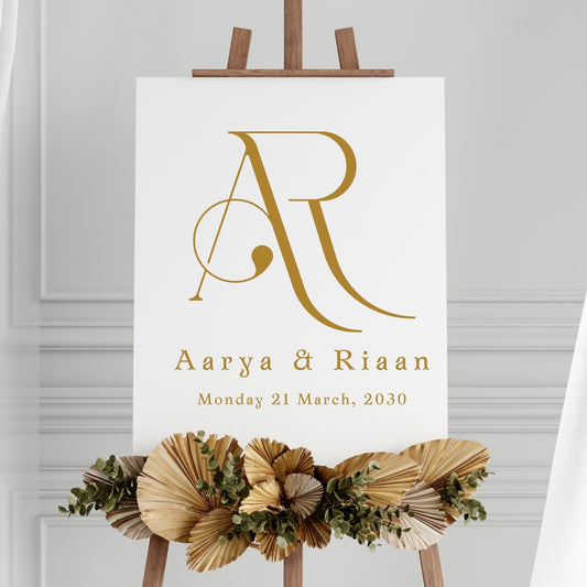 Wedding Entry Sign